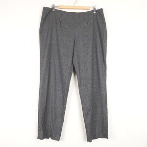 Piazza Sempione Honia Made in Italy Wool Blend Ankle Pants Women's 38x27 Casual